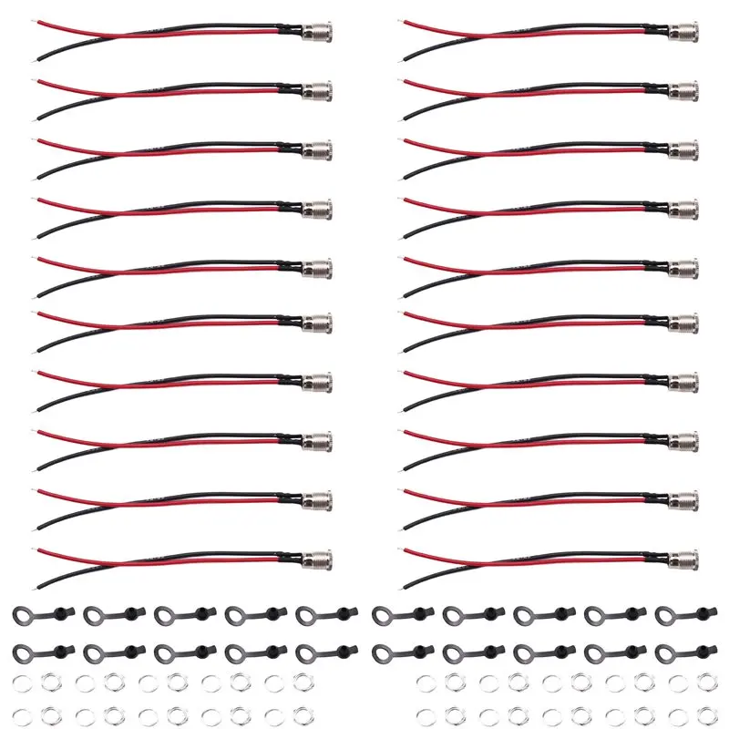 

【ПОДАРОК】Разъем питания DC099 5521 (5.5x2.1 мм) с металлическим соединителем для пайки, гайкой и фиксатором, а также кабелем 15 см