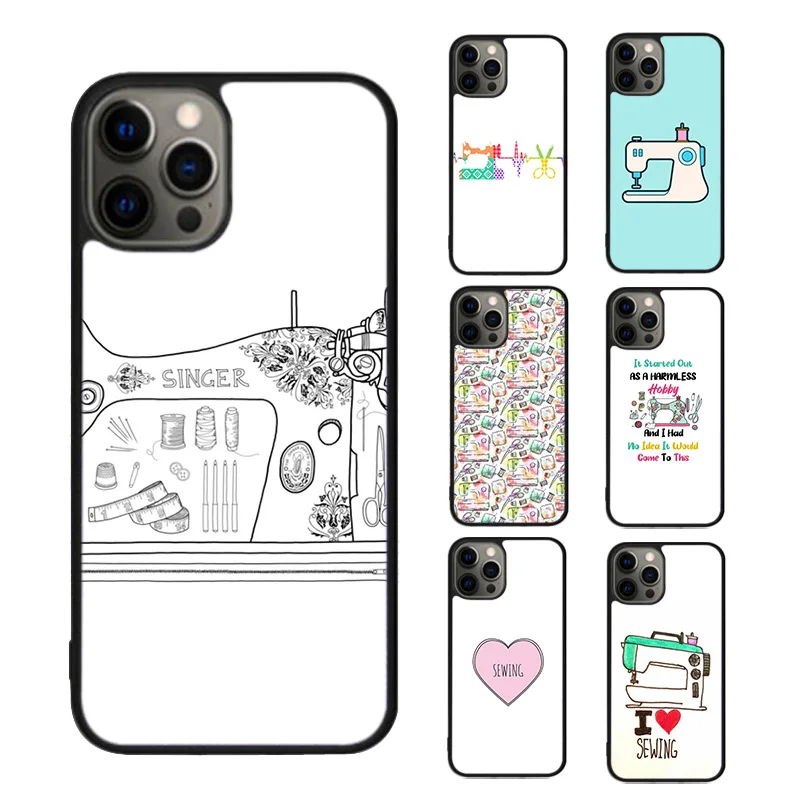 heart beats for sewing machine Phone Case cover For iPhone SE2020 15 16 14 13 12 11 Pro Max Coque For Apple 8 PLUS 7 fundas