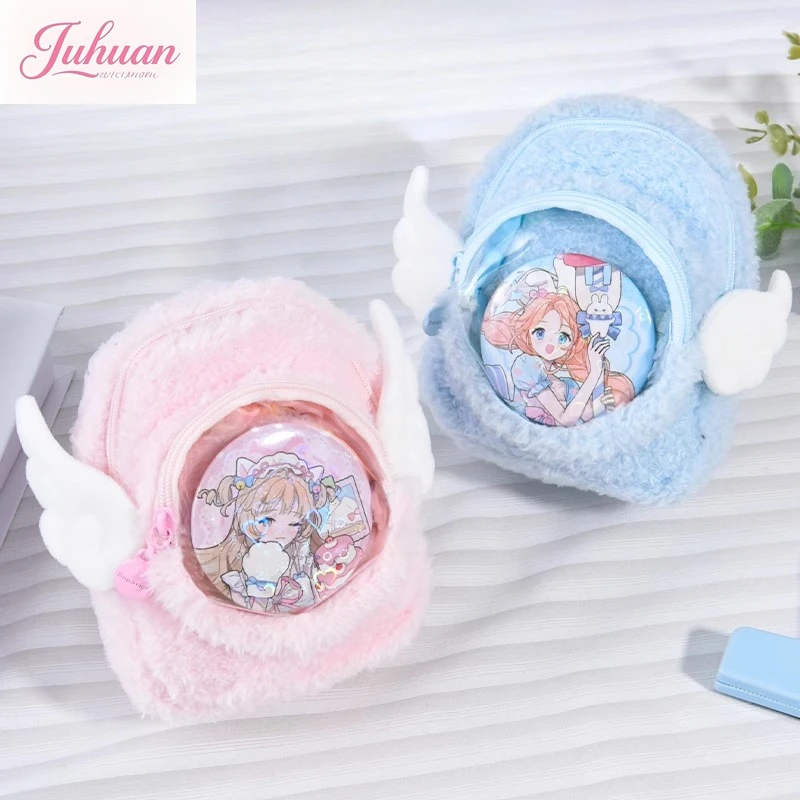 

Summer New Cute Cartoon Large-capacity Change Bags Portable Earphone Bags Messenger Key Bag Small Portable Schoolbag Pendant
