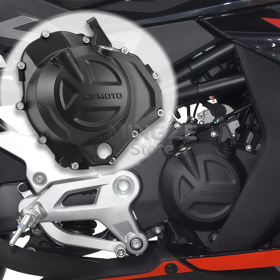 

For CFMOTO CF450SR 450SRS 450NK Motorcycle Engine Magneto Left Stator Coils Cover Right Clutch Side Cover CF MOTO 450 SR SRS NK