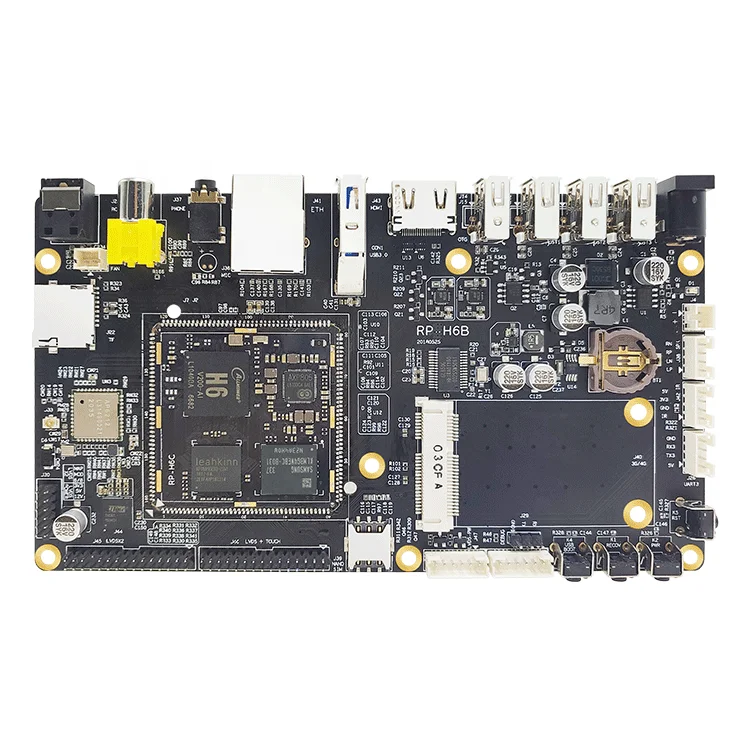 

Rongpin Allwinnertech H6 Quad core A53 Android Linux ubuntu open source board evaluation board RP-H6