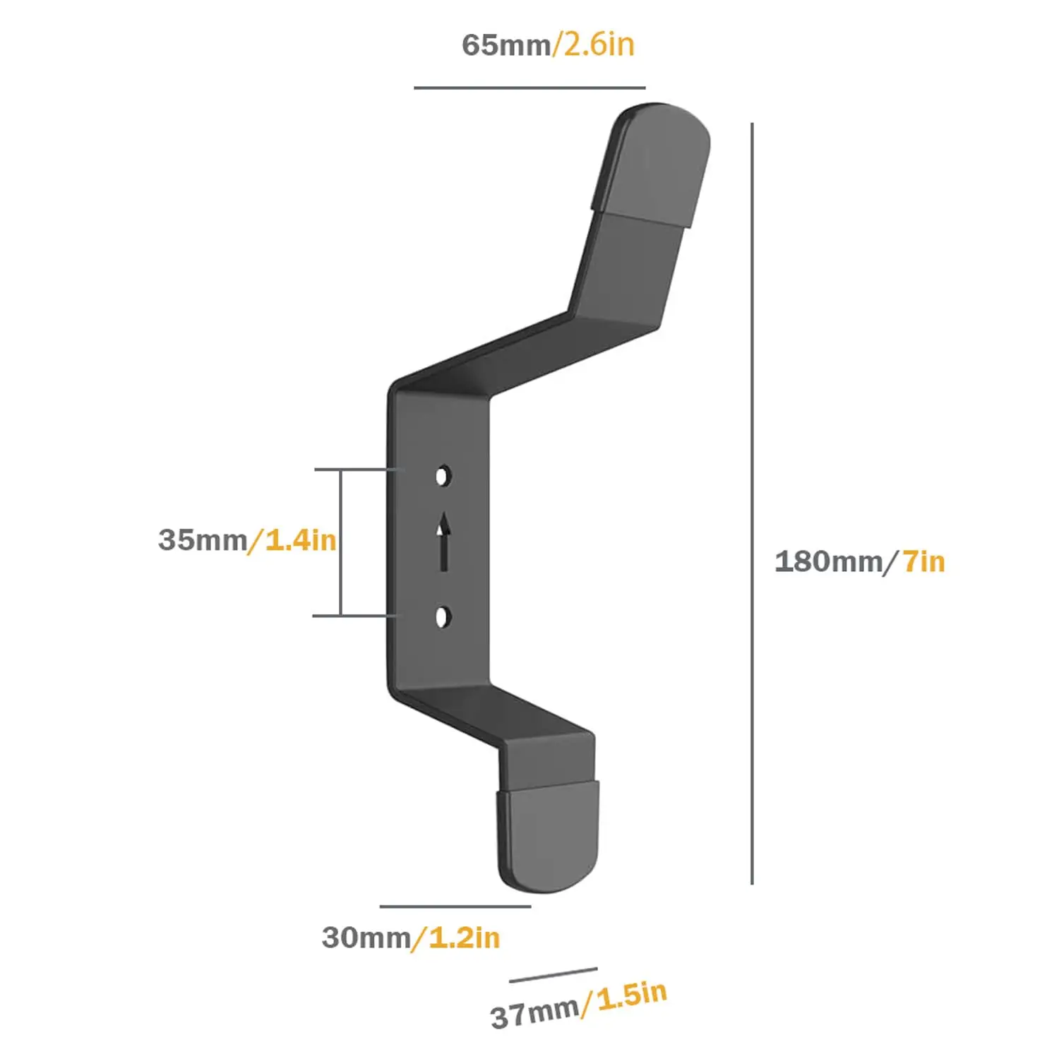 Uchwyt ścienny do głośnika Sonos Move/Move 2 Stojak montażowy Metalowa podstawa ze stopu aluminium Oszczędzający miejsce uchwyt na wyświetlacz — zdjęcie produktu 3
