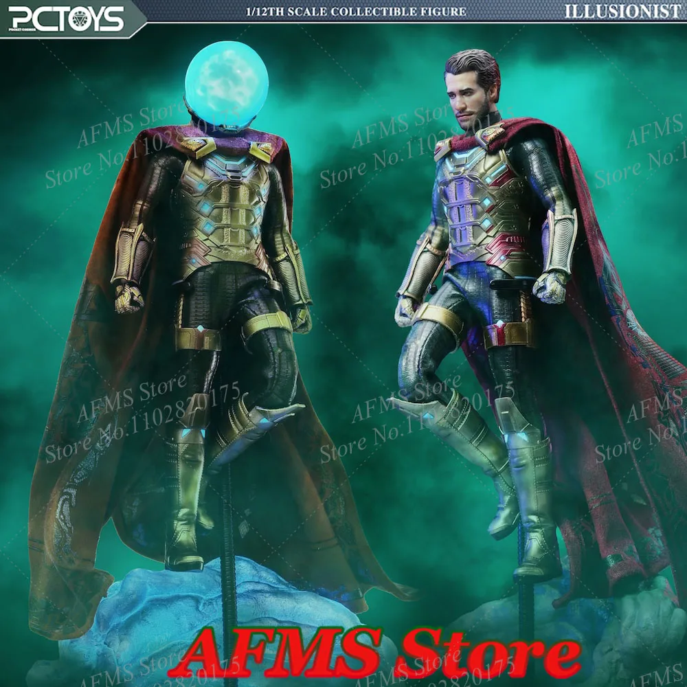 PCTOYS PC030 1/12 Scale Collectible Figure Mysterio Quentin Beck Magician Full Set 6Inch Men Soldier Action Figure Body Toys