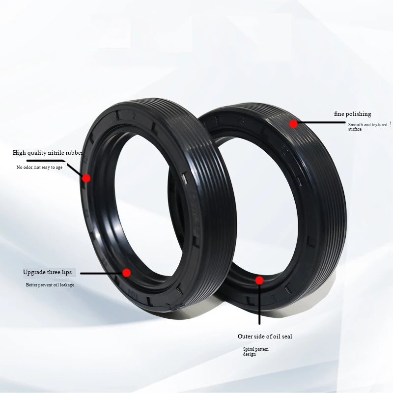Inner Diameter 54mm-56mm Car Chassis Skeleton Oil Seal Double Lip Seal For Universal Auto Rubber Spacer Oil Resistance Oring