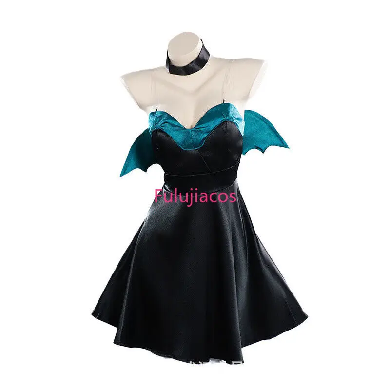 

Fulujiacos Game Cosplay Costume Ling Ying Wei Costume Hat Dress Full Set