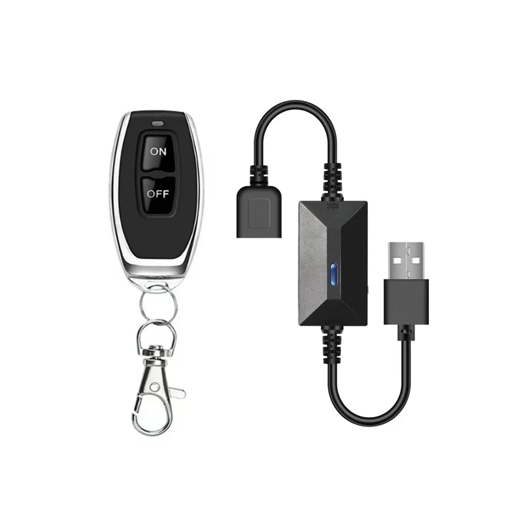 DC3.6-24V USB/DC Wireless RF Remote Control Switch Driver Power ON OFF For LED Light Strip Reading Lamp Light Fan Toggle Model