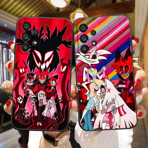 A-Alastor H-Hazbin Hotel AD Phone Case For Samsung Galaxy A72 A71 A55 A54 A53 A52 A42 A35 A34 A33 A32 A23 A22 A21S A20S A14 Case