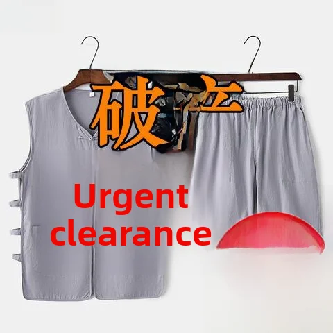 

Легкий льняной комплект из жилетки и шорт для мужчин: винтажный стиль, удобная посадка, всесезонная повседневная одежда, прочный и качественный.