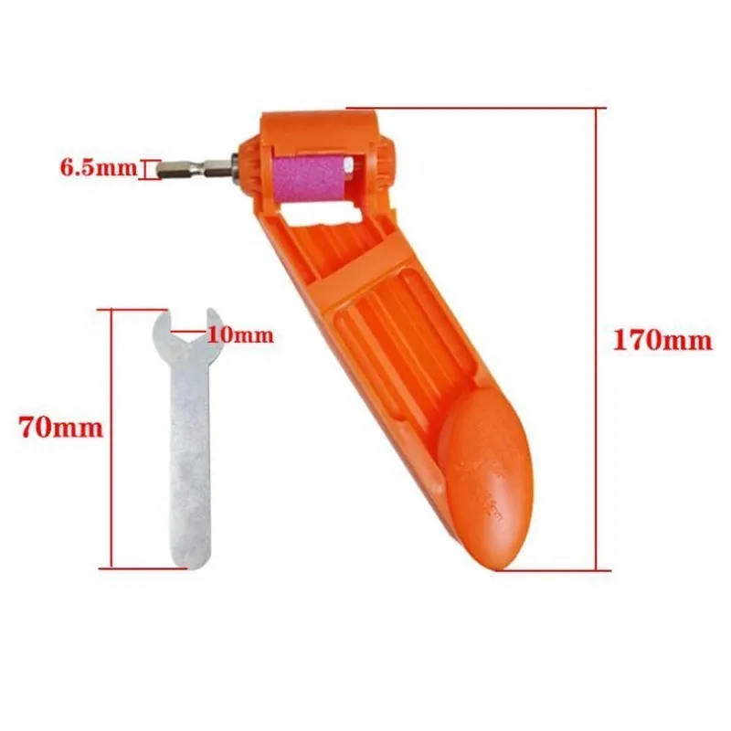 Imagem -04 - Meikela Grinding Wheel Drill Bit Sharpener Ferramentas Manuais Nail Drill Bits Grupo Sharpener para Step Drill Acessórios Dremel