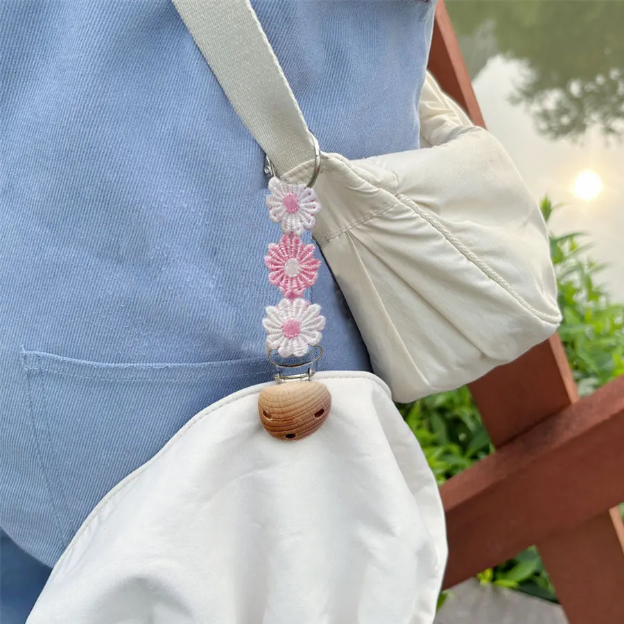 Kinder Reise Sonnenhut Clip Erwachsene Universal Reise Sonnenhut Anti Paket Verlust Hängen Clip Nippel Clip Kleine Blume Kette