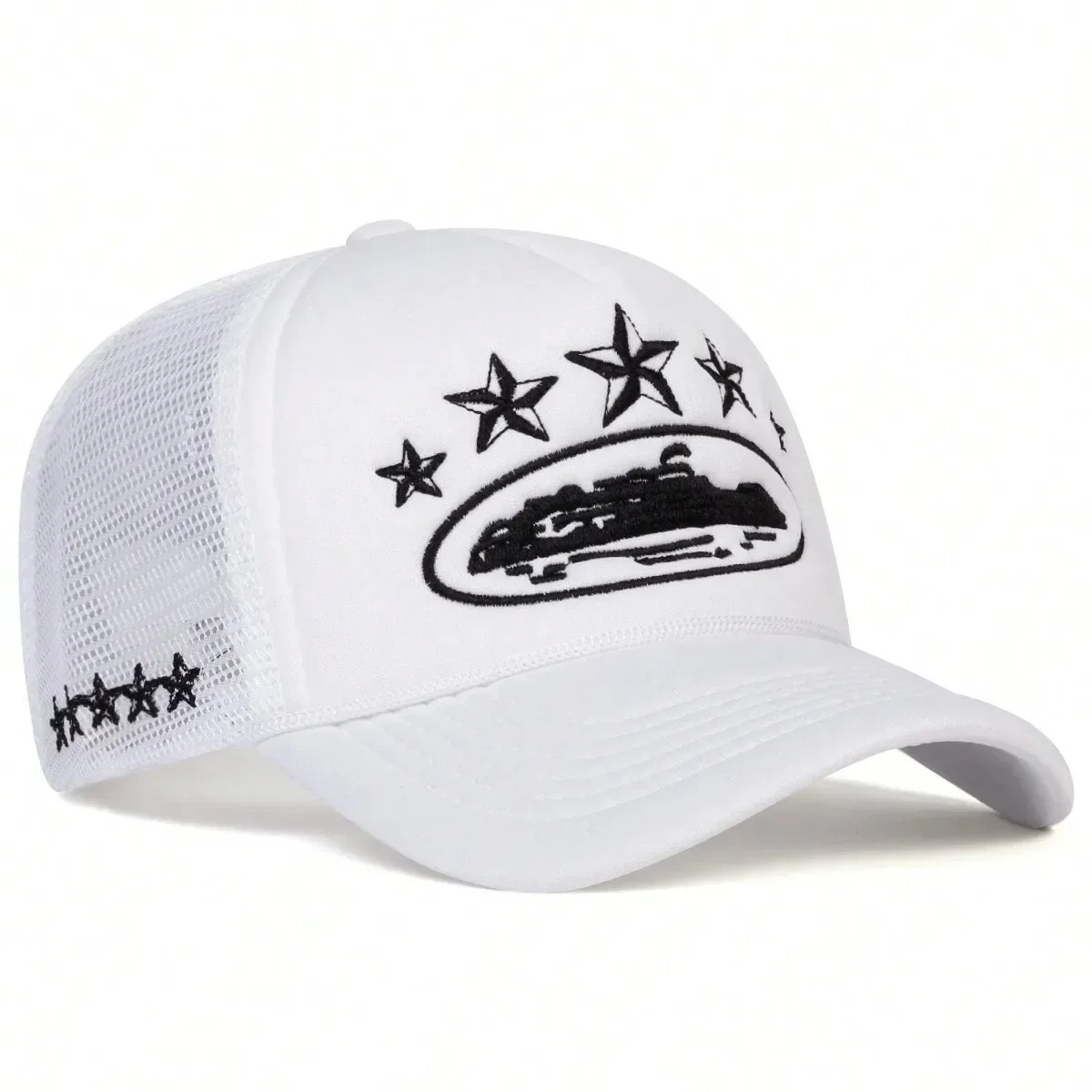 Unisex Mannen Vrouwen Cap Pentagram Borduren Baseball Netto Caps Lente Zomer Outdoor Verstelbare Casual Hoeden Zonnebrandcrème Hoed