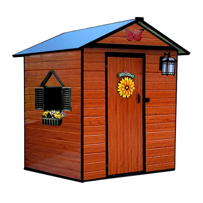 

Outdoor garden storage tool room