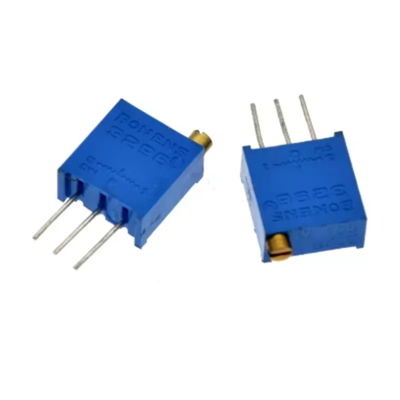 10PCS 3296 potentiometer Kit High Precision 3296W Variable Resistor 100R -1M 200R 500R 1k 2k 5K 10K 20K 50K 100K 200k 500k