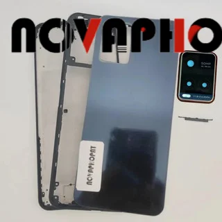 LCD Faceplate Frame Middle Bezel For Vivo Y33s 4G / Y33T Battery Cover Back Rear Door Housing Camera Glass Lens Side Key Button