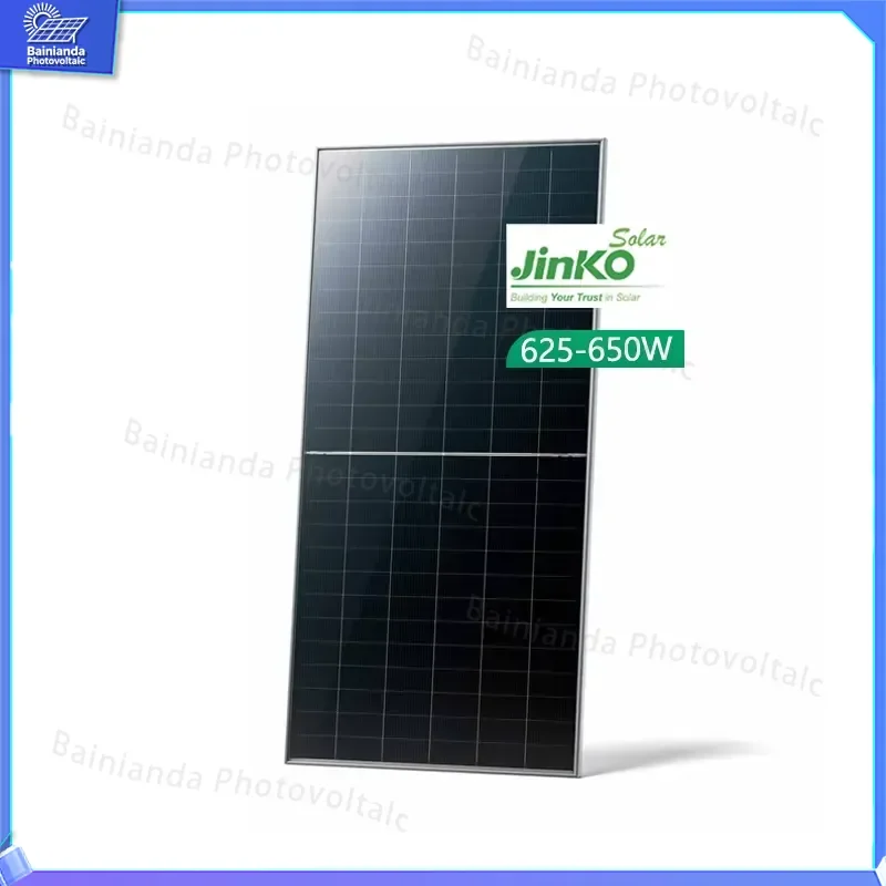 Jinke Tiger Neo Solar Panel 625W 630W 640W 650W 660W 670W N Type TOPCon High Efficiency Monocrystalline PV Module for