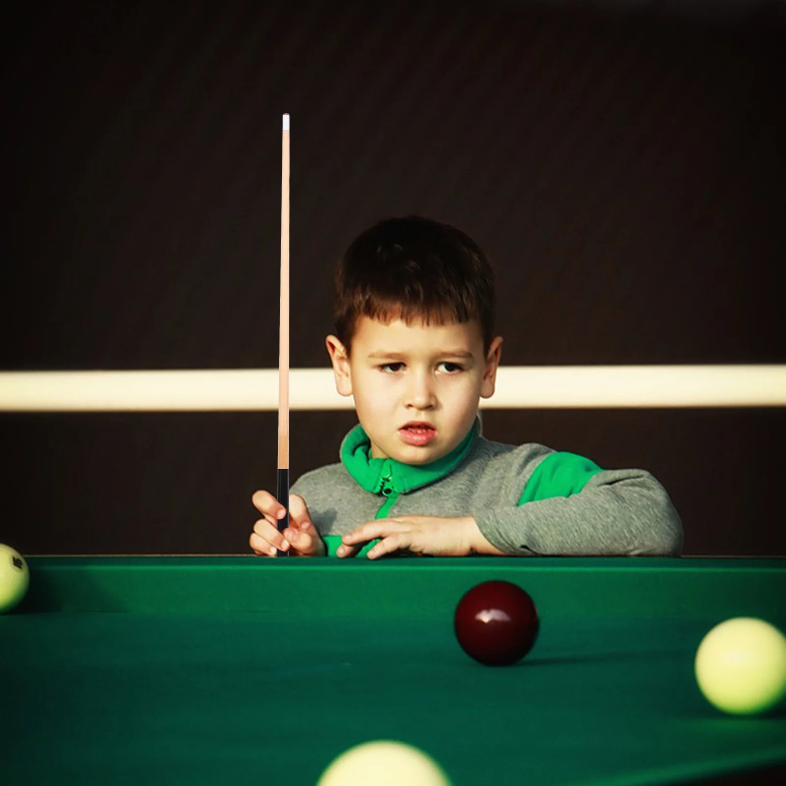 

Pool Compact Small Billiard Stick Lightweight Portable Wooden Cue For Beginner Practice Short Pool Cue Mini