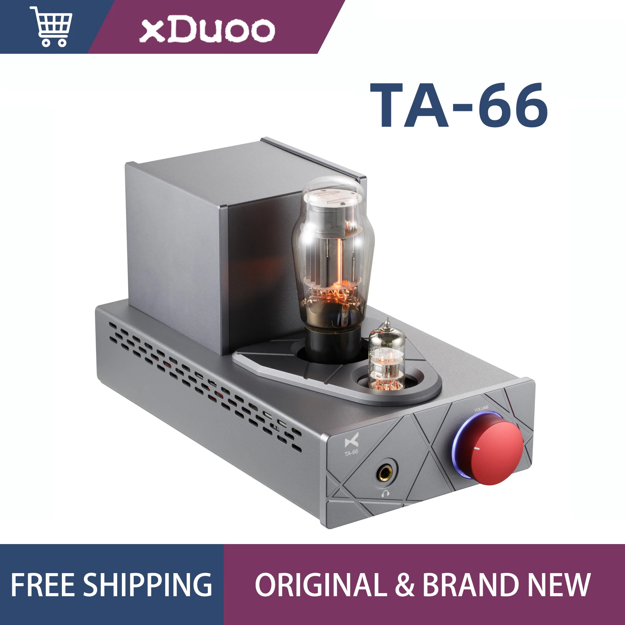 

XDUOO TA-66 TA66 Ламповый усилитель для наушников TA66 6N2 Ламповый предусилитель 6N59 Ламповый буфер Высокопроизводительный ламповый усилитель для наушников