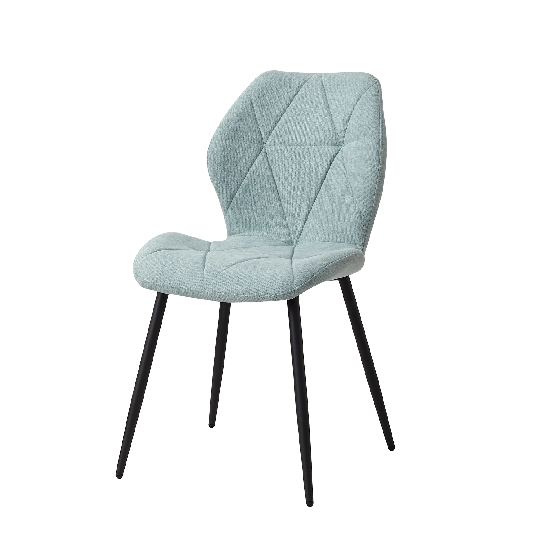 EGOONM zestaw 4 krzesła do jadalni tapicerowane wyściełane tkanina lniana krzesła kuchenne nogi metalowe na balkon restauracja jadalnia