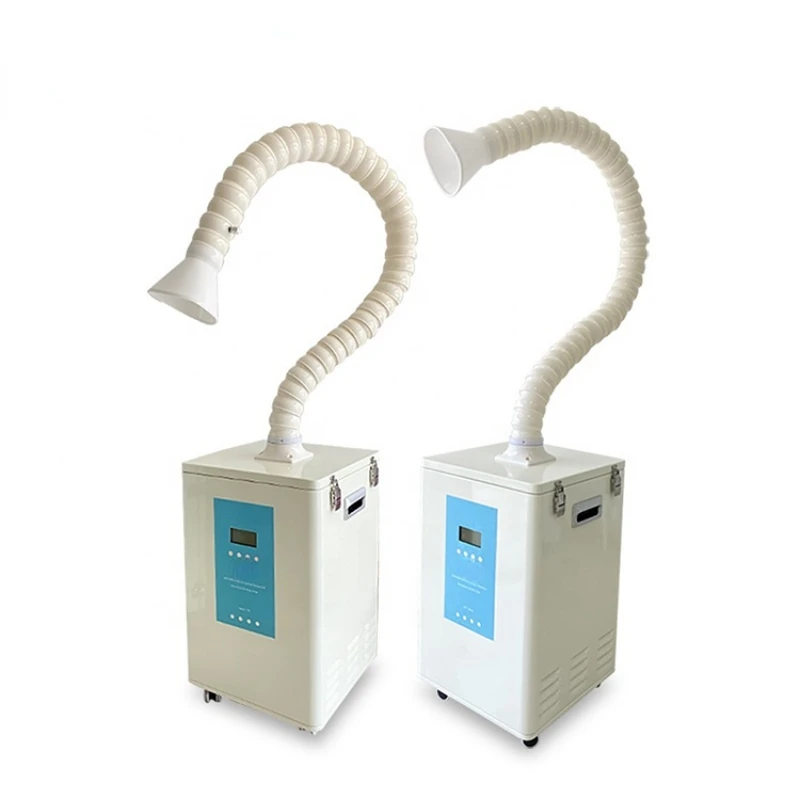 Easily solve harmful substances external mobile dental oral suction machine