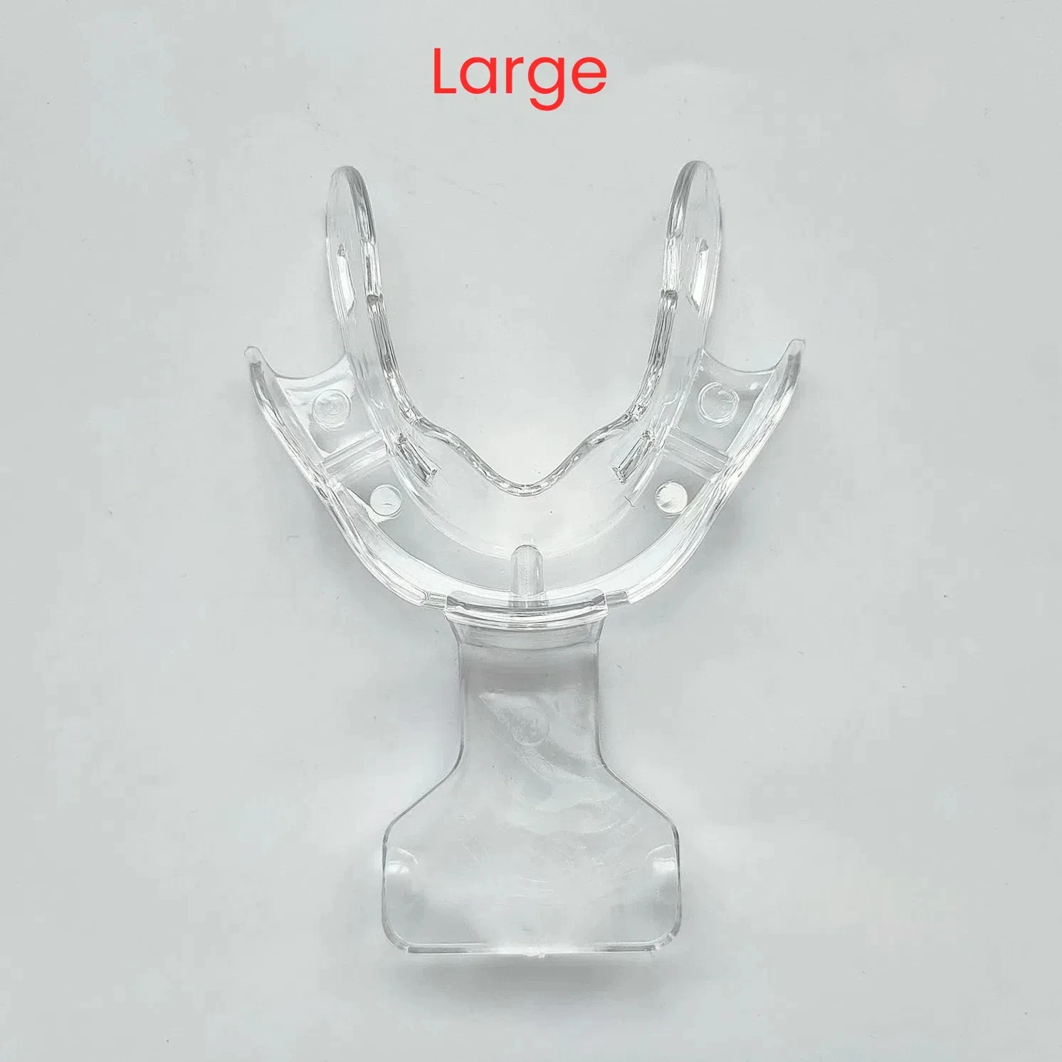 إطار الأسنان قطع الظهر صينية الانطباع FCB صواني الإجهاد الحرة الأوتوكلاف 134 ℃   صواني الانطباع واضحة