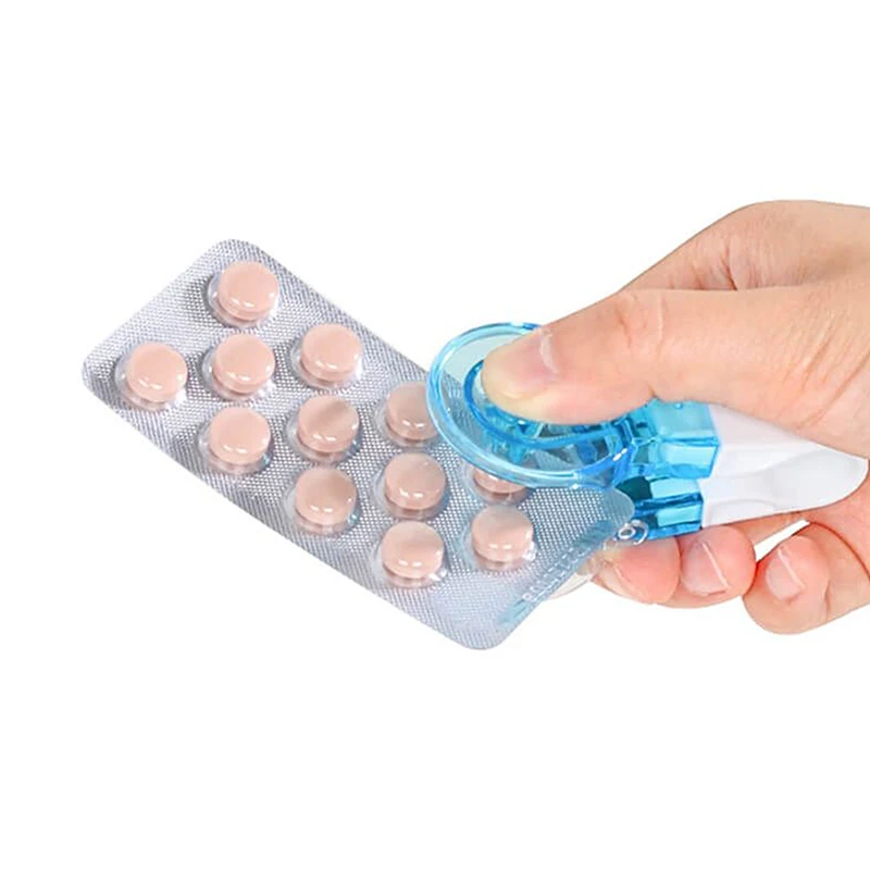 Portable Pill Taker Anti Pollution Artifact Medication Dispenser Pill Taker Cup Organizer For Vitamins Fish Oil Pill Popper