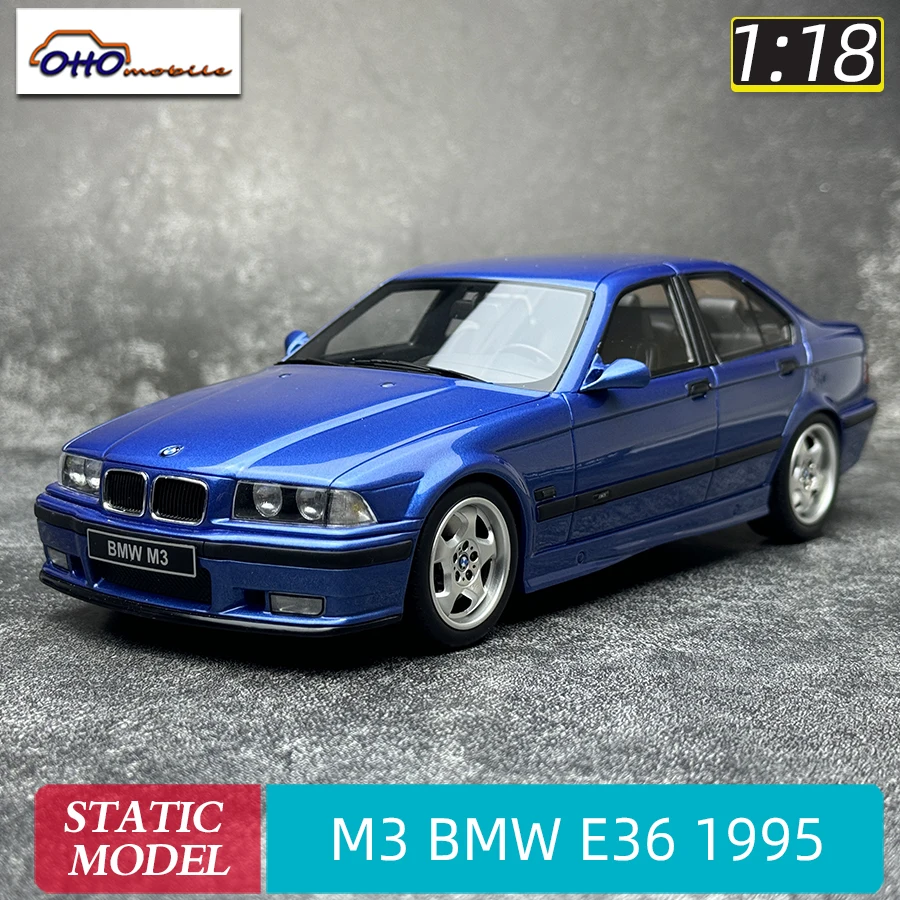 OTTO resin material 1:18  scale New M3 BMW E36 1995 Classic car model gift collection decoration collection