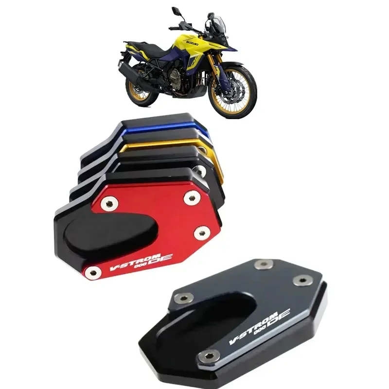 For V-STORM 800DE vstrom 800de 2023  Motorcycle Accessories Kickstand Extension Foot Side Stand Enlarger Support Plate Pad