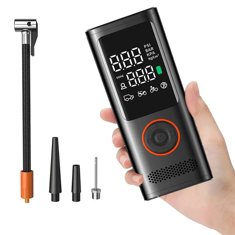 

ABTC-Air Compressor Air Pumps For Motorcycles Car Pickup Truck For Motorcycles Car Pickup Truck With Lighting And Charging Funct