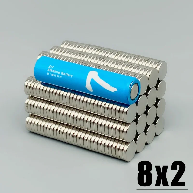 أداة الثلاجة المغناطيس 10-1000 قطعة 8x2 مللي متر مغناطيس مكتب الثلاجة المرآب أداة الحرفية Diy بها بنفسك الثلاجة 8*2 مللي متر Imane هوك ملحق