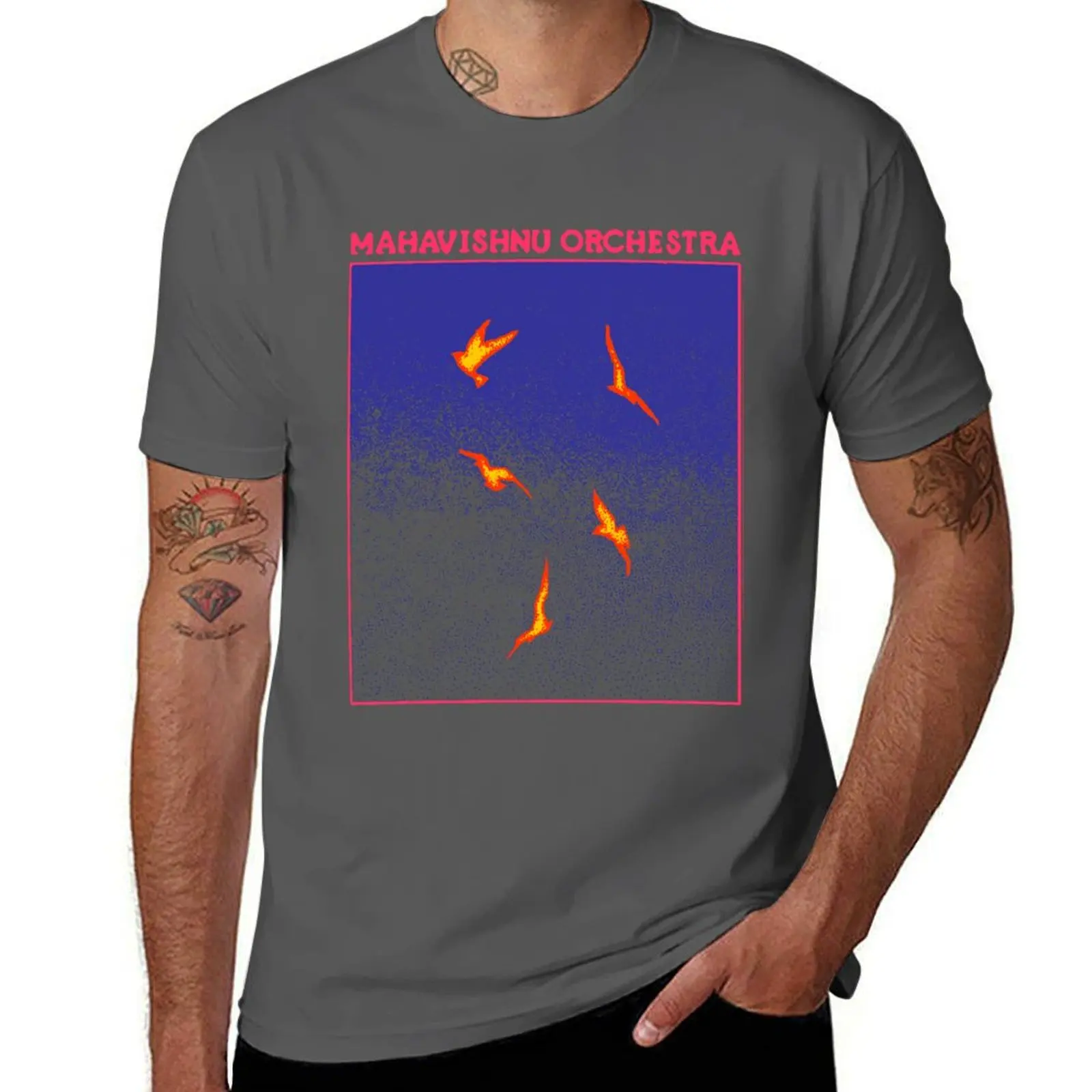 

Mahavishnu Orchestra - Birds of Fire - Vintage Jazz Fusion, Miles Davis Shirt T-Shirt t shirt man plain T-Shirt
