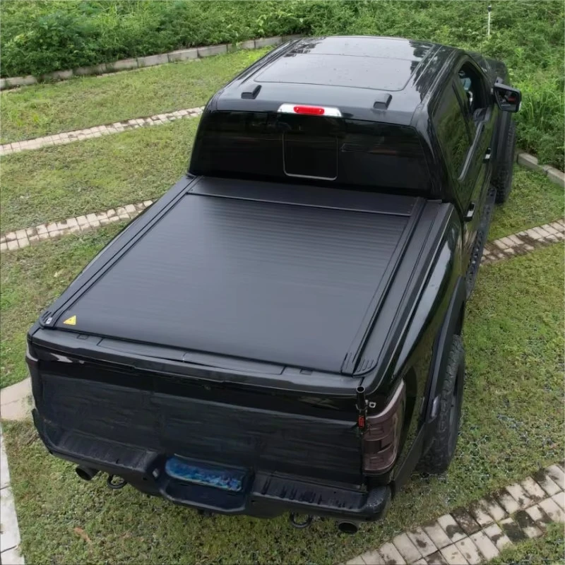 

Aluminum Alloy Electric Roller Shutter for Mazda Ranger Pickup Black Power Retractable Truck Lid Locking Waterproof