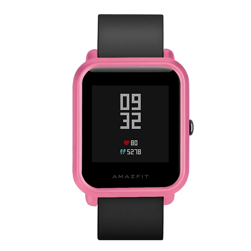Watch Protective Case Compatible For Xiaomi Huami Amazfit Bip Youth, PC Material Case+Screen Protector