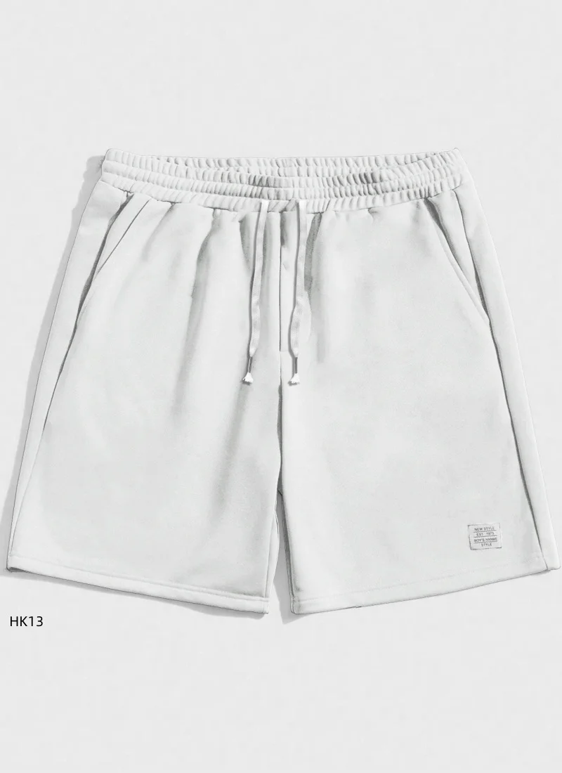 

Men's summer slim sports shorts, loose, casual, breathable printed cropped pants, sports running fashionable sports pants, suit