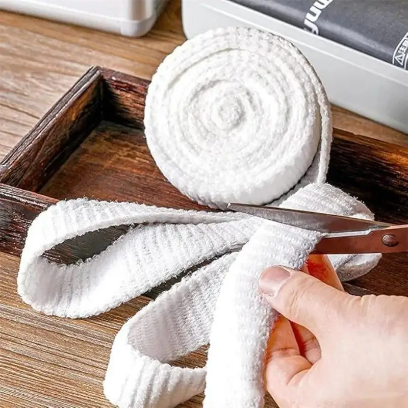 1 Roll Elastic Net Wound Dressing Net Tubular Bandage Mesh Tubing Tubular Gauze Fix Breathable Bandage Retainer For Adults Ankle