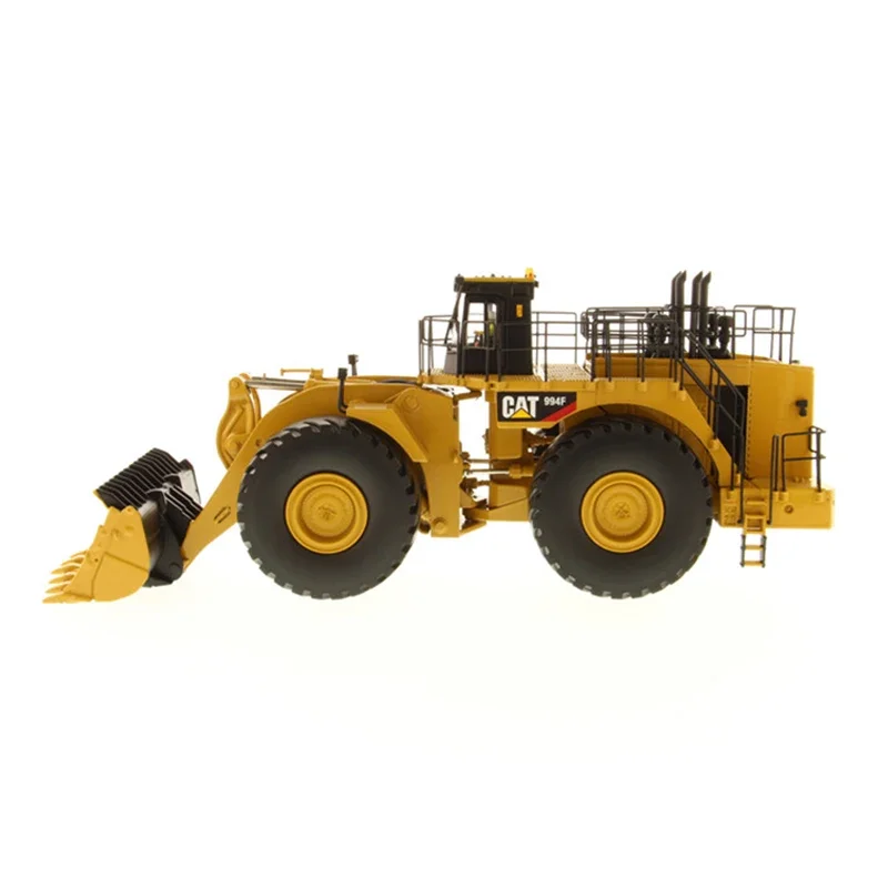 DM 85161 Diecast Alloy 1:50 Scale CAT 994F Forklift Bulldozer Loader Model Adult Toy Collection Static Display Gift Souvenir