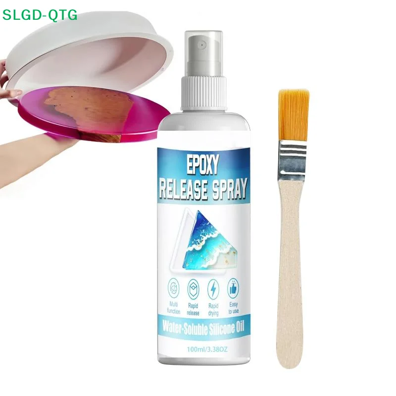 

Hot！Epoxy Mold Demold Spray - Resin & Epoxy Release Agent For Smooth Mold Removal With Ease, Universal Use On Almost All Molds