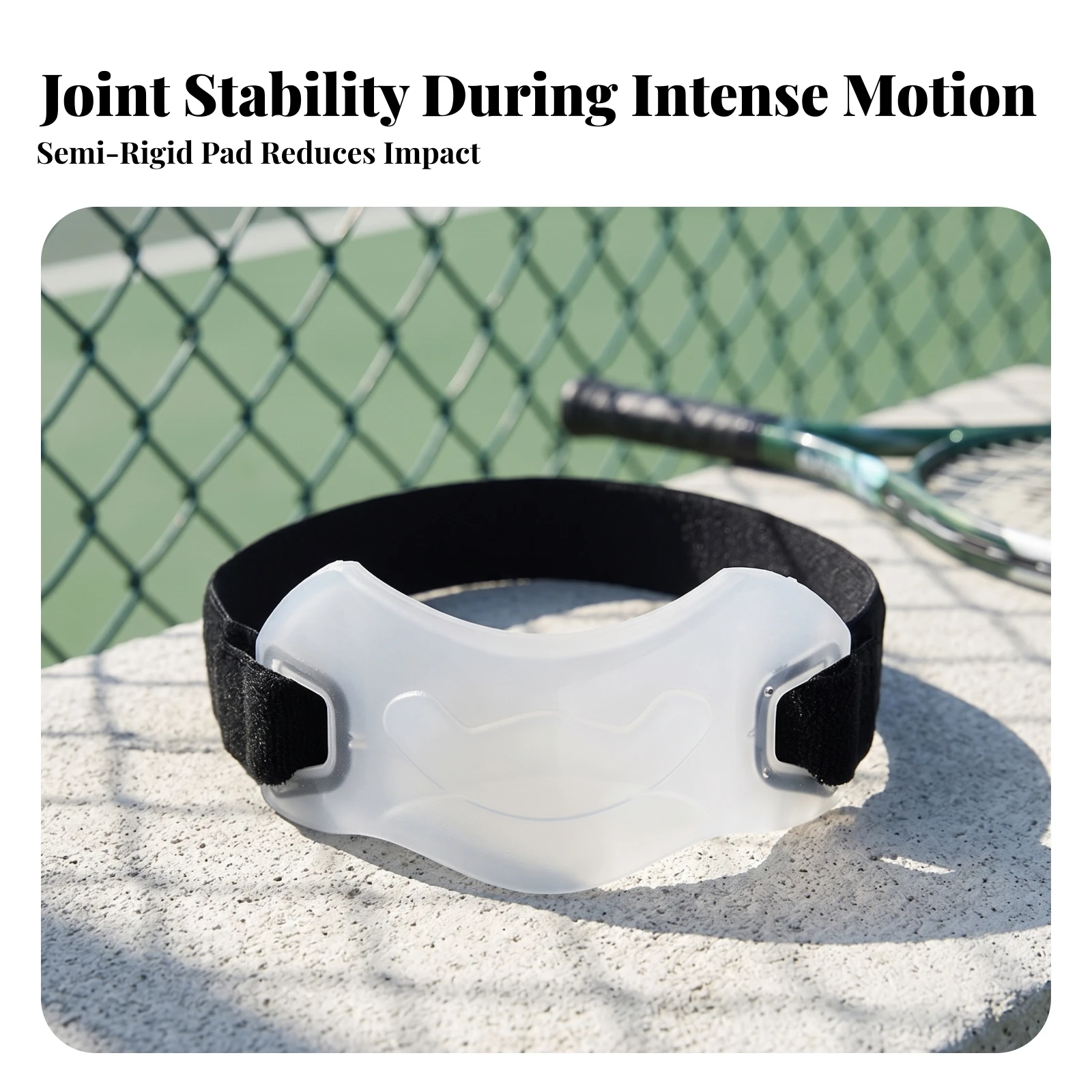 Elbow Support with Silicone Pad Breathable Elbow Compression Strap Flexible Slimfit for Athletes, Sports, Gym