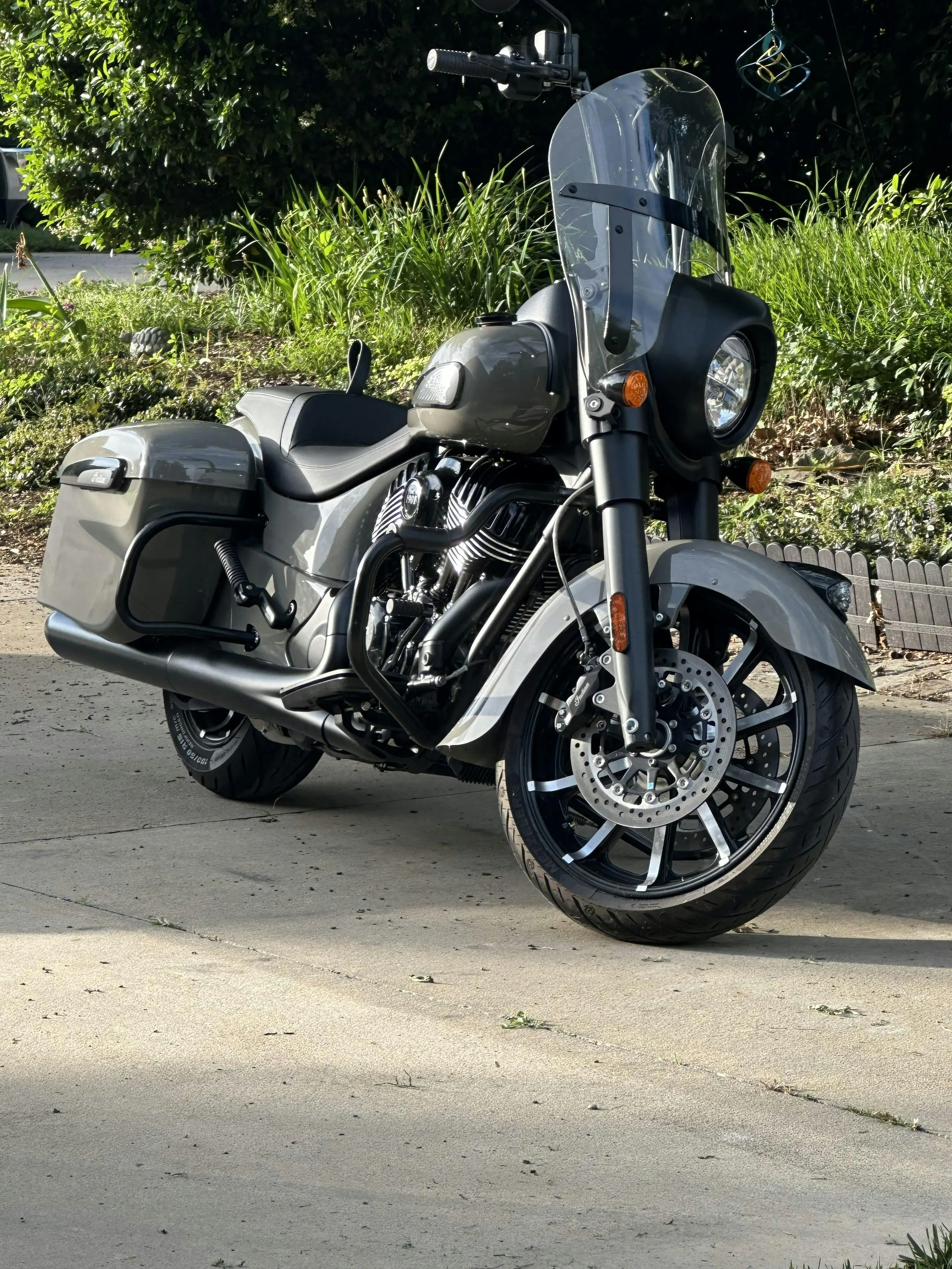 Ochraniacze sakw motocyklowych, gmole ochronne do Indian Chieftain, Roadmaster, Challenger, Dark Horse, Springfield, Chief 2014-2025 — 2