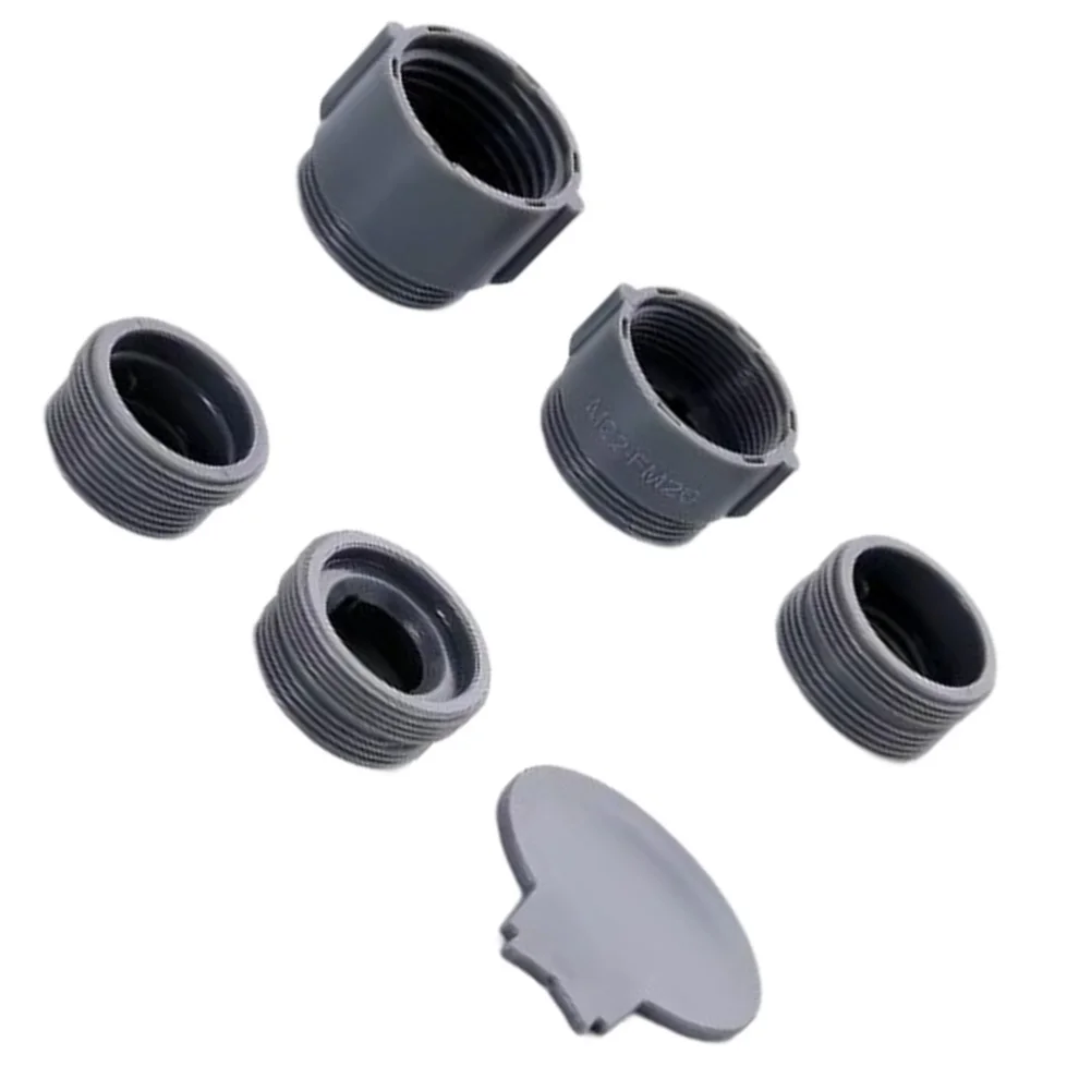 6PCS Water-Saving Aerator Cartridge Set Compatible with and Faucet Spray Nozzle Threads for Home Plumbing Applications