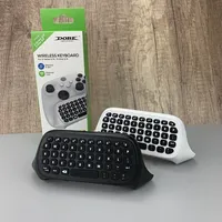 2.4G Wireless Keyboard For Xbox Series X/S/One/One S Controller Chat Pad Mini Gaming Keypad With USB Receiver Headphone Jack