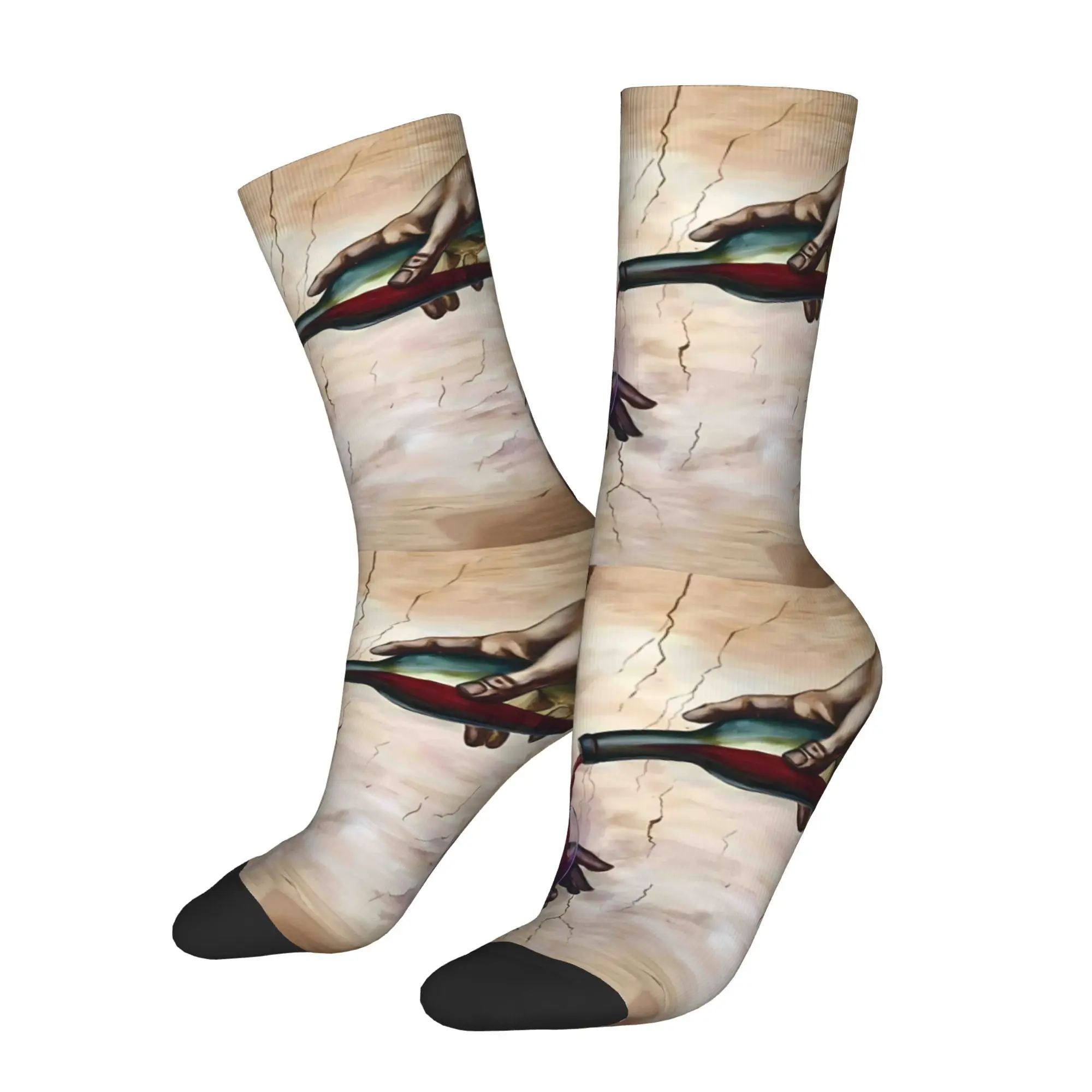 

Eed Wine Delicious Sock Printed Man Polyester