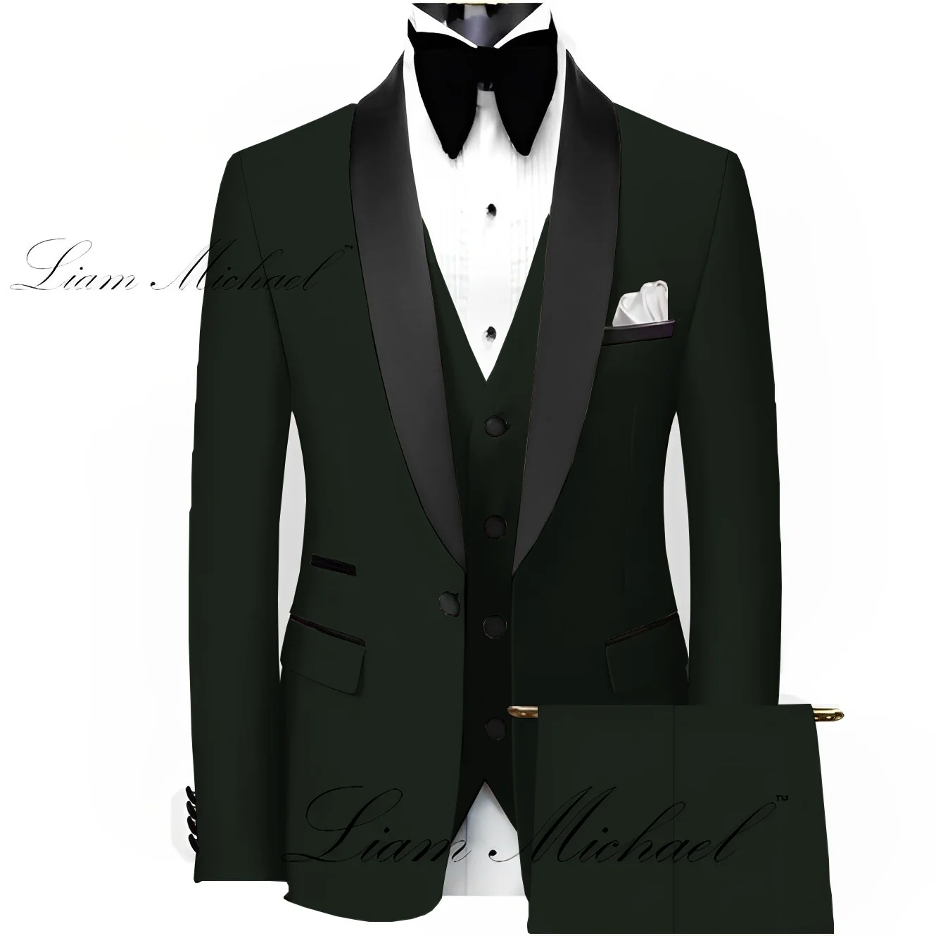 Traje Formal Beige para hombre, traje de 3 piezas, diseño clásico, esmoquin para novio de boda, vestido de fiesta Formal, XS-5XL, elegante,