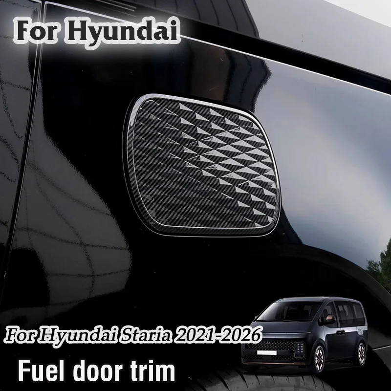 

Для Hyundai Staria 2021 2022 2023 2024 2025 2026 Автомобильная крышка топливного бака, крышка панели, отделка рамки, декоративная наклейка, комплект аксессуаров