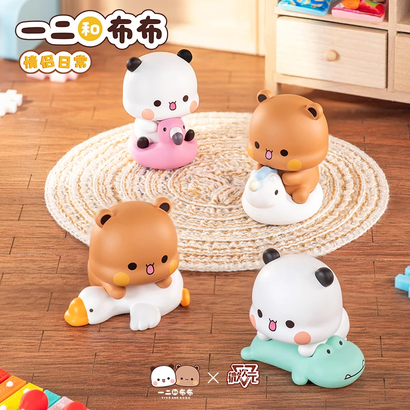 

Adorable Panda Bubu & Yier Blind Box - Couple Daily Series V3.0, New Original Random Blind Box Doll Collectible Gift Toy