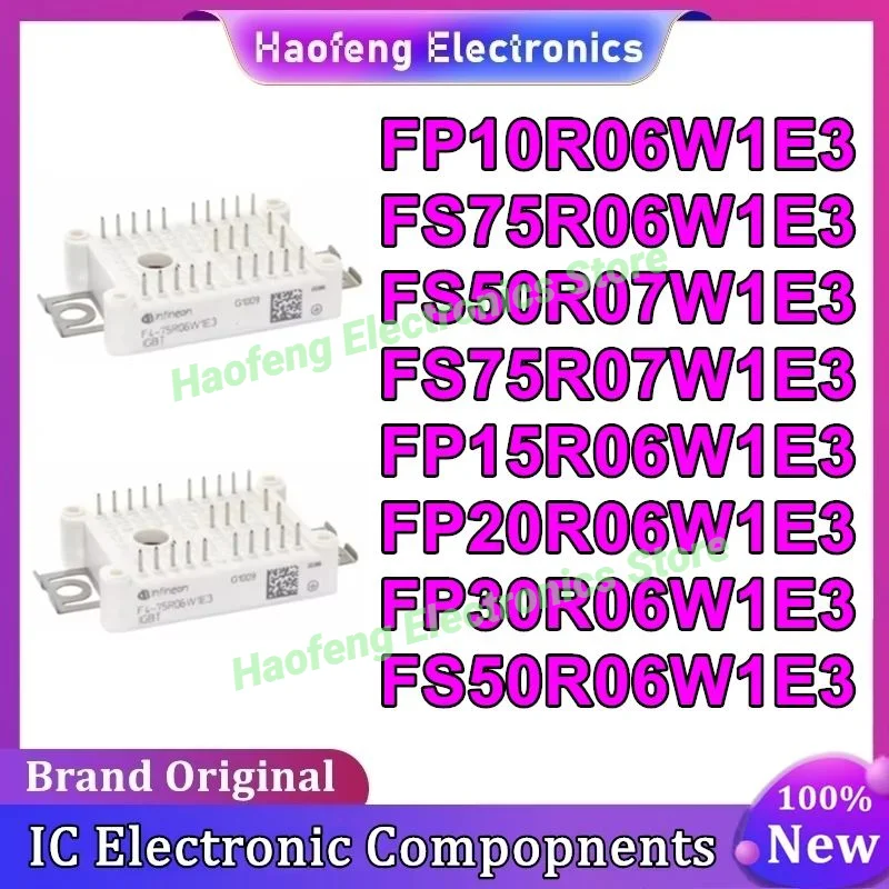 Новый оригинальный FP10R06W1E3 FP15R06W1E3 FP20R06W1E3 FP30R06W1E3 FS50R06W1E3 FS75R06W1E3 FS50R07W1E3 модуль IGBT Интегральные схемы