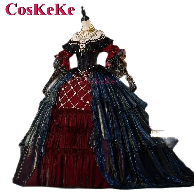 

CosKeKe Mary Game Identity V Cosplay Costumes Bloody Queen New Skin Elegant Formal Dress Activity Party Role Play Clothing S-XXL