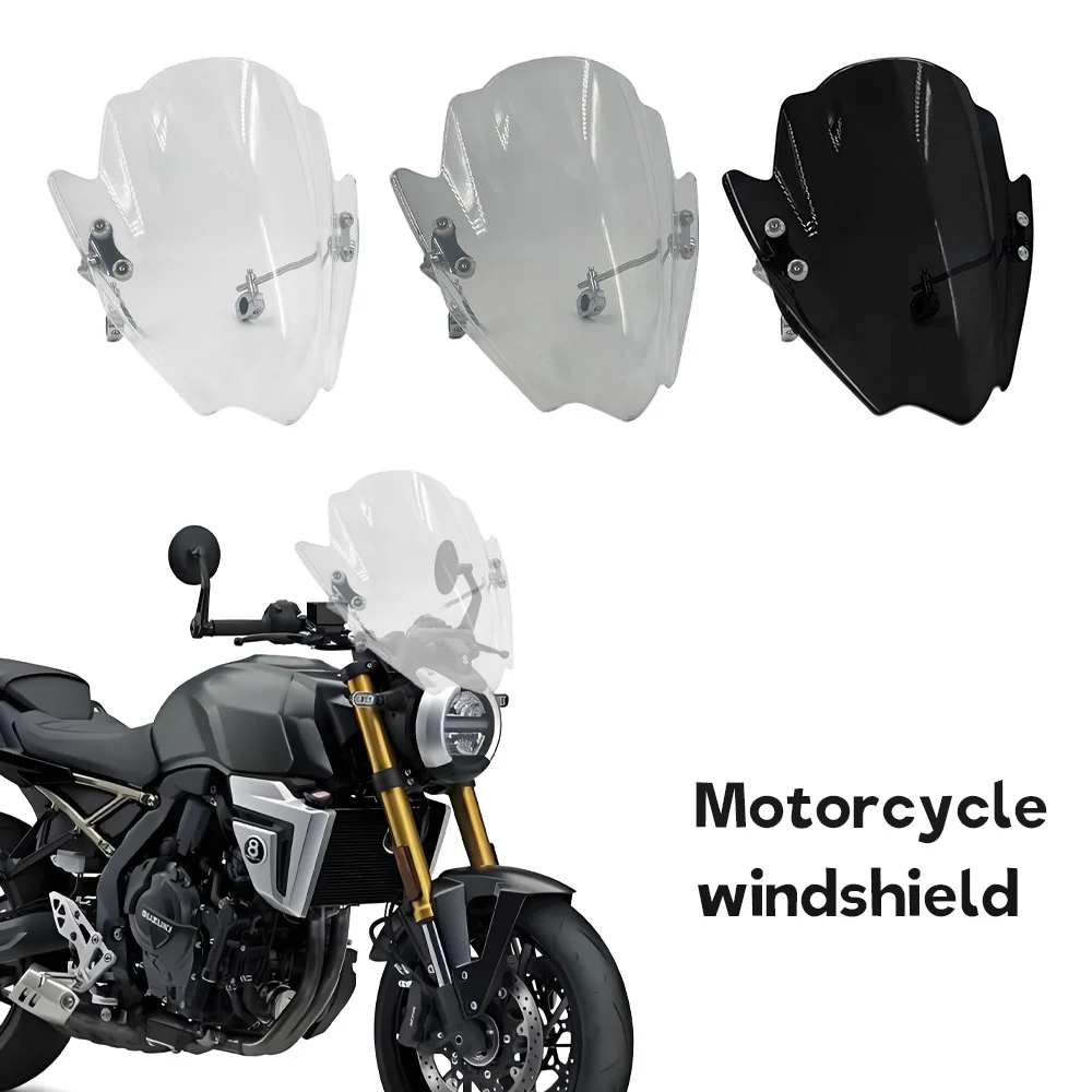 

For Suzuki GSX 8T GSX-8T gsx 8t New universal adjustable windshield visor deflection handlebar tube diameter 22.25.28MM