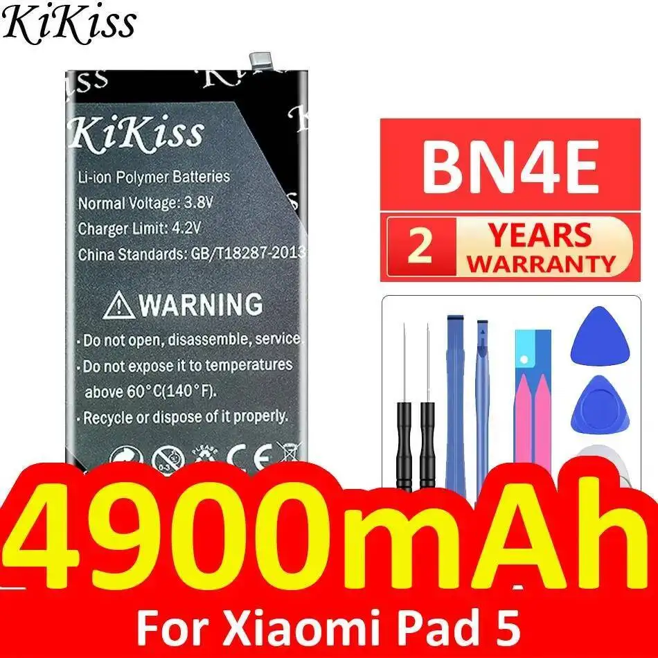 

Для Xiaomi Pad 5, долговечный сменный аккумулятор для ноутбука 4900 мАч BN4E премиум-класса