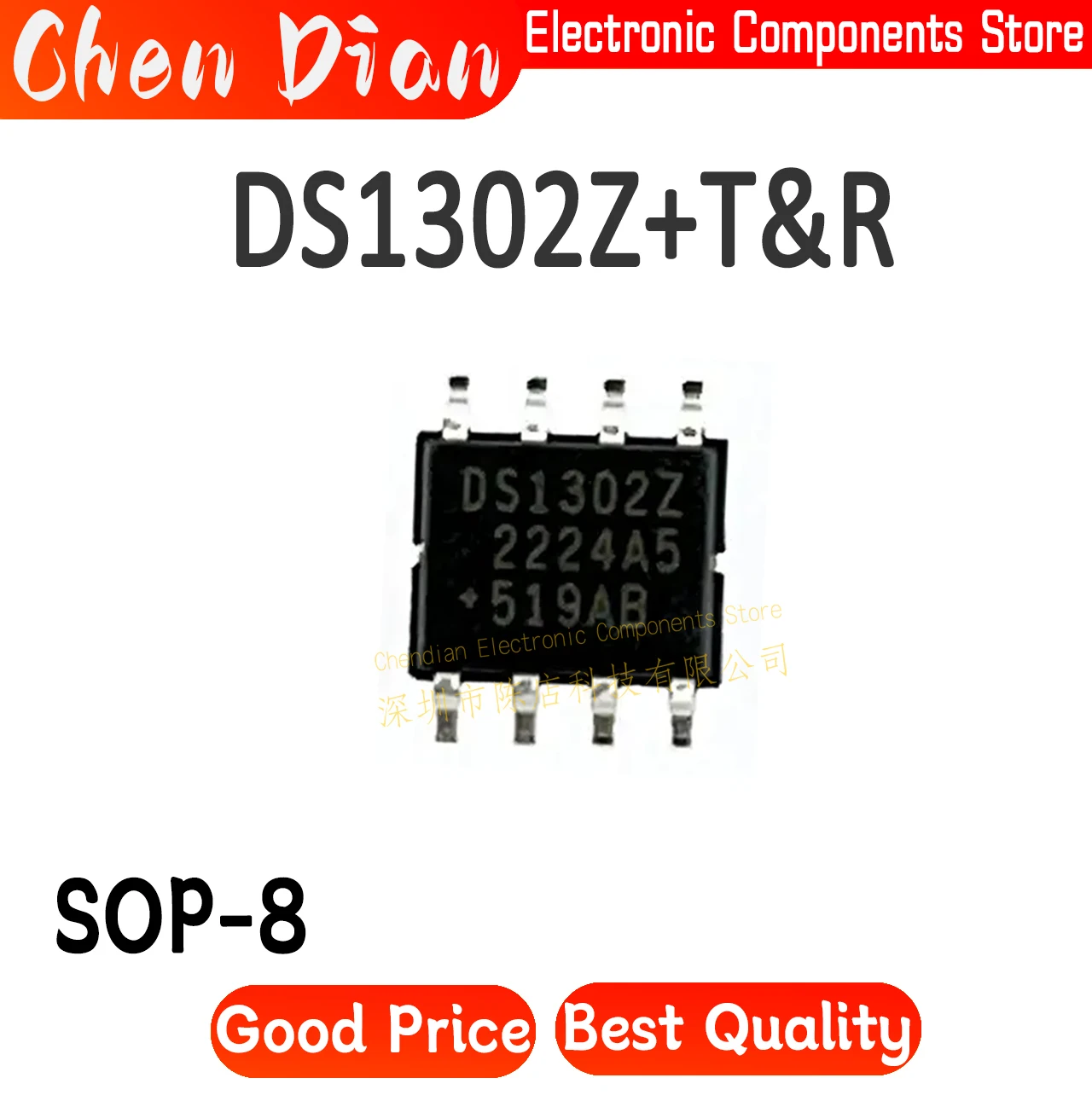 

DS1302Z+T&R DS1302Z DS1302 package SOIC-8 New Original Genuine