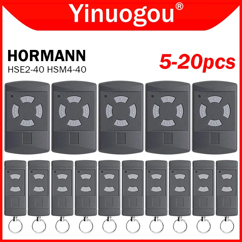 

HORMANN 40.685MHz HSM4 HSM2 HSE2 HSE4 HS2 HS4 Garage Door Remote Control Duplicator 40MHz Clone Garage Door Opener Transmitter